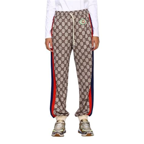 gucci shorts set for women's|Gucci sweatpants for women.